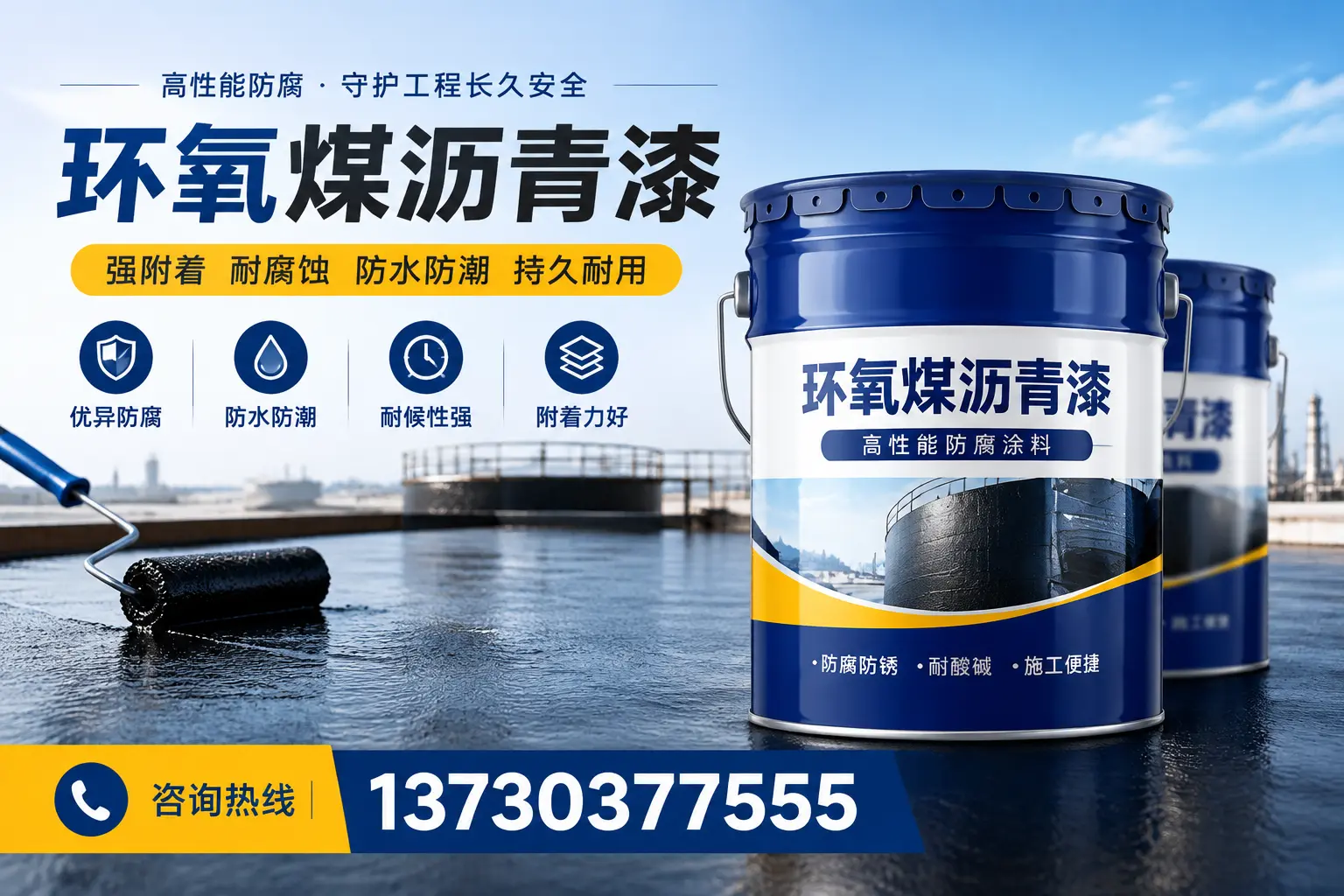 如何判断环氧煤沥青漆的质量?咸阳消费者指南